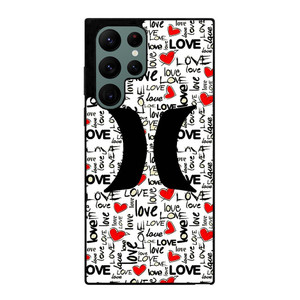 HURLEY LOGO PATTERN Samsung Galaxy S22 Ultra Case Cover