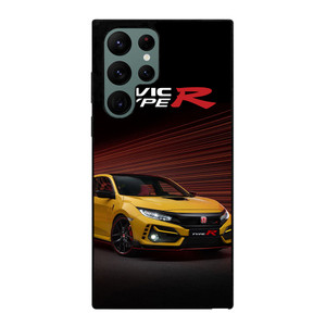 HONDA CIVIC YELLOW CAR Samsung Galaxy S22 Ultra Case Cover
