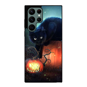 HALLOWEEN CAT 2 Samsung Galaxy S22 Ultra Case Cover HALLOWEEN CAT 2 Samsung Galaxy S22 Ultra Case Cover
