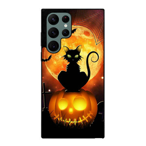 HALLOWEEN BLACK CAT Samsung Galaxy S22 Ultra Case Cover