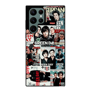 GREEN DAY BAND COLLAGE Samsung Galaxy S22 Ultra Case Cover GREEN DAY BAND COLLAGE Samsung Galaxy S22 Ultra Case Cover