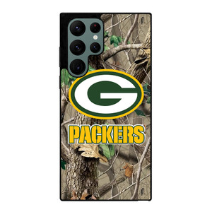 GREEN BAY PACKERS TREE CAMO Samsung Galaxy S22 Ultra Case Cover