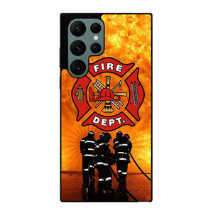 FIREFIGHTER FIREMAN LOGO Samsung Galaxy S22 Ultra Case Cover