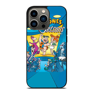 JETSONS MEET FLINTSTONES iPhone 13 Pro Case Cover JETSONS MEET FLINTSTONES iPhone 13 Pro Case Cover