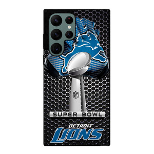 DETROIT LIONS SUPER BOWL Samsung Galaxy S22 Ultra Case Cover DETROIT LIONS SUPER BOWL Samsung Galaxy S22 Ultra Case Cover