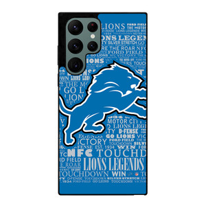 DETROIT LIONS QUOTE Samsung Galaxy S22 Ultra Case Cover