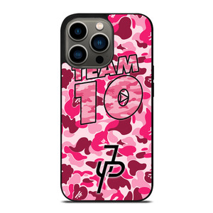 JAKE PAUL TEAM 10 PINK CAMO iPhone 13 Pro Case Cover