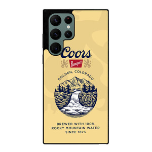 COORS BANQUET BEER LOGO Samsung Galaxy S22 Ultra Case Cover