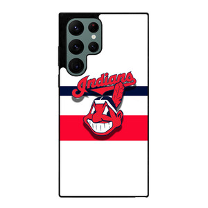 CLEVELAND INDIANS STRIPE LOGO Samsung Galaxy S22 Ultra Case Cover CLEVELAND INDIANS STRIPE LOGO Samsung Galaxy S22 Ultra Case Cover