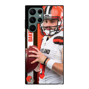 CLEVELAND BROWNS BAKER MAYFIELD Samsung Galaxy S22 Ultra Case Cover CLEVELAND BROWNS BAKER MAYFIELD Samsung Galaxy S22 Ultra Case Cover