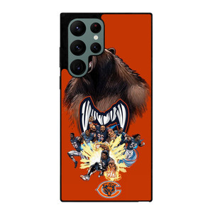 CHICAGO BEARS SQUAD Samsung Galaxy S22 Ultra Case Cover CHICAGO BEARS SQUAD Samsung Galaxy S22 Ultra Case Cover