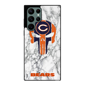 CHICAGO BEARS PUNISHER SKULL Samsung Galaxy S22 Ultra Case Cover