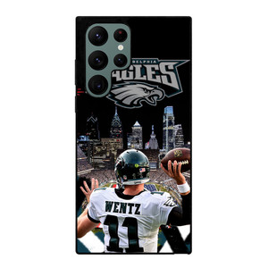 CARSON WENTZ EAGLES 1 Samsung Galaxy S22 Ultra Case Cover