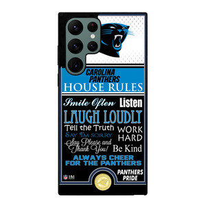 CAROLINA PANTHERS PRIDE Samsung Galaxy S22 Ultra Case Cover