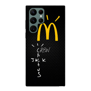 CACTUS JACK TRAVIS SCOTT MCDONALD'S METAL LOGO Samsung Galaxy S22 Ultra Case Cover