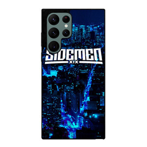 BLUE & WHITE SIDEMEN Samsung Galaxy S22 Ultra Case Cover BLUE & WHITE SIDEMEN Samsung Galaxy S22 Ultra Case Cover