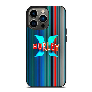 HURLEY STRIPE LOGO iPhone 13 Pro Case Cover