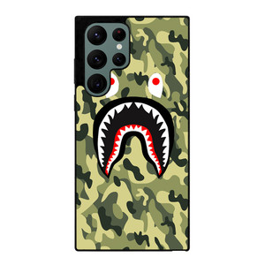 BAPE SHARK CAMO 2 Samsung Galaxy S22 Ultra Case Cover BAPE SHARK CAMO 2 Samsung Galaxy S22 Ultra Case Cover