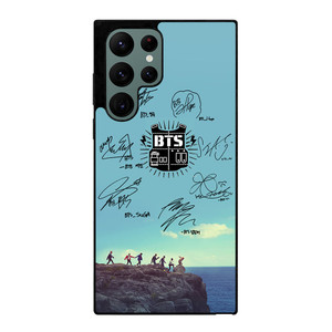 BANGTAN BOYS BTS SIGNATURE Samsung Galaxy S22 Ultra Case Cover