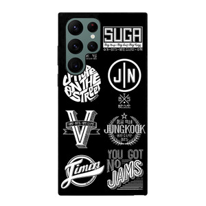 BANGTAN BOYS BTS KPOP LOGO Samsung Galaxy S22 Ultra Case Cover BANGTAN BOYS BTS KPOP LOGO Samsung Galaxy S22 Ultra Case Cover