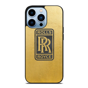 ROLLS ROYCE LOGO GOLD iPhone 13 Pro Max Case Cover