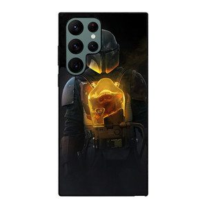 BABY YODA AND THE MANDALORIAN 4 Samsung Galaxy S22 Ultra Case Cover