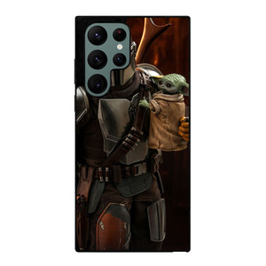 BABY YODA AND THE MANDALORIAN 3 Samsung Galaxy S22 Ultra Case Cover