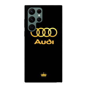 AUDI GOLD LOGO Samsung Galaxy S22 Ultra Case Cover AUDI GOLD LOGO Samsung Galaxy S22 Ultra Case Cover