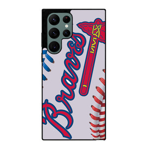 ATLANTA BRAVES BALL LOGO Samsung Galaxy S22 Ultra Case Cover ATLANTA BRAVES BALL LOGO Samsung Galaxy S22 Ultra Case Cover