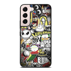 BAPE STICKER BOMB Samsung Galaxy S22 Plus Case Cover