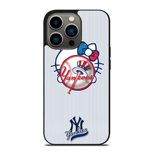 HELLO KITTY NEW YORK YANKEES iPhone 13 Pro Case Cover