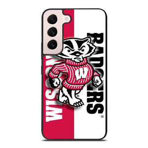 WISCONSIN BADGERS LOGO NEW Samsung Galaxy S22 Plus Case Cover