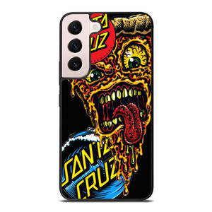 SANTA CRUZ SKATEBOARDS PIZZA Samsung Galaxy S22 Plus Case Cover SANTA CRUZ SKATEBOARDS PIZZA Samsung Galaxy S22 Plus Case Cover