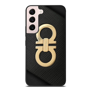 SALVATORE FERRAGAMO GOLD LOGO Samsung Galaxy S22 Plus Case Cover