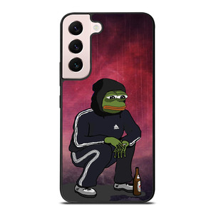 PEPE THE SMUG SAD Samsung Galaxy S22 Plus Case Cover PEPE THE SMUG SAD Samsung Galaxy S22 Plus Case Cover