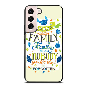 OHANA MEANS FAMILY Samsung Galaxy S22 Plus Case Cover OHANA MEANS FAMILY Samsung Galaxy S22 Plus Case Cover