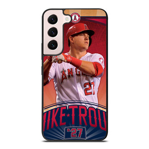 MIKE TROUT LOS ANGELES ANGELS 27 Samsung Galaxy S22 Plus Case Cover MIKE TROUT LOS ANGELES ANGELS 27 Samsung Galaxy S22 Plus Case Cover