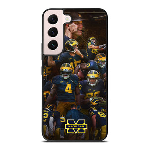 MICHIGAN WOLVERINES SQUAD Samsung Galaxy S22 Plus Case Cover MICHIGAN WOLVERINES SQUAD Samsung Galaxy S22 Plus Case Cover