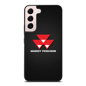 MASSEY FERGUSON TRACTOR LOGO CARBON Samsung Galaxy S22 Plus Case Cover