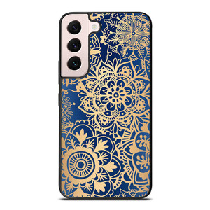 MANDALA BLUE PATTERN Samsung Galaxy S22 Plus Case Cover MANDALA BLUE PATTERN Samsung Galaxy S22 Plus Case Cover