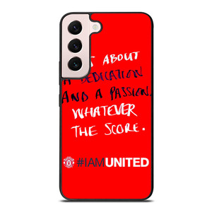 MANCHESTER UNITED I AM UNITED Samsung Galaxy S22 Plus Case Cover MANCHESTER UNITED I AM UNITED Samsung Galaxy S22 Plus Case Cover