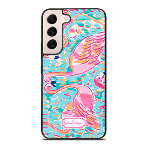 LILLY PULITZER FLAMINGO Samsung Galaxy S22 Plus Case Cover