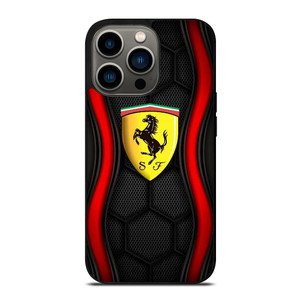 FERRARI HEXAGON iPhone 13 Pro Case Cover FERRARI HEXAGON iPhone 13 Pro Case Cover