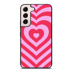 HEARTS PINK Samsung Galaxy S22 Plus Case Cover