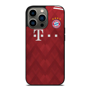 FC BAYERN MUNCHEN JERSEY RED iPhone 13 Pro Case Cover FC BAYERN MUNCHEN JERSEY RED iPhone 13 Pro Case Cover