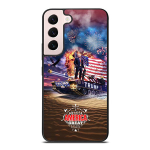 DONALD TRUMP AMERICA GREAT Samsung Galaxy S22 Plus Case Cover