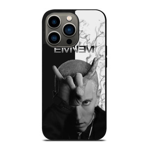 EMINEM RAPPER BLACK WHITE iPhone 13 Pro Case Cover