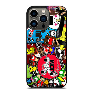 EAT SLEEP JDM COLLAGE iPhone 13 Pro Case Cover