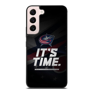COLUMBUS BLUE JACKETS ITS TIME Samsung Galaxy S22 Plus Case Cover COLUMBUS BLUE JACKETS ITS TIME Samsung Galaxy S22 Plus Case Cover