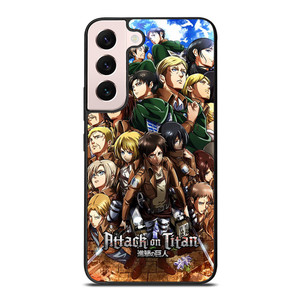 ATTACK ON TITAN CHARACTER Samsung Galaxy S22 Plus Case Cover ATTACK ON TITAN CHARACTER Samsung Galaxy S22 Plus Case Cover